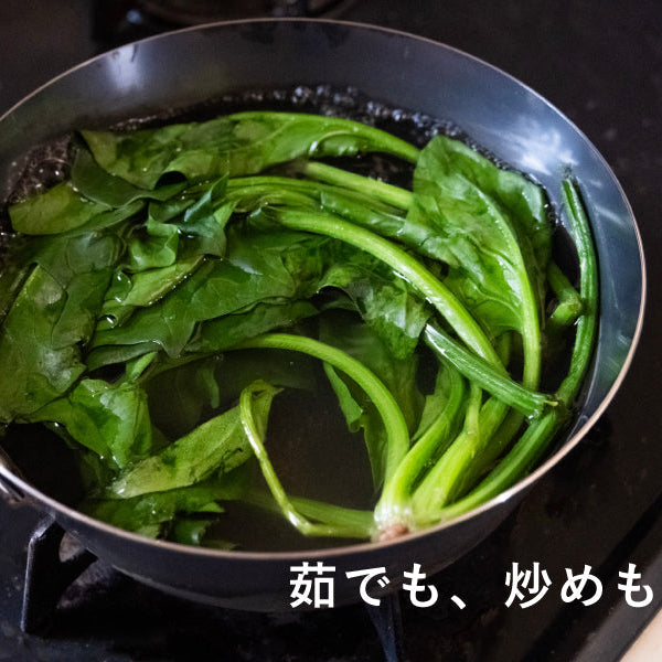 Unpainted frying pan