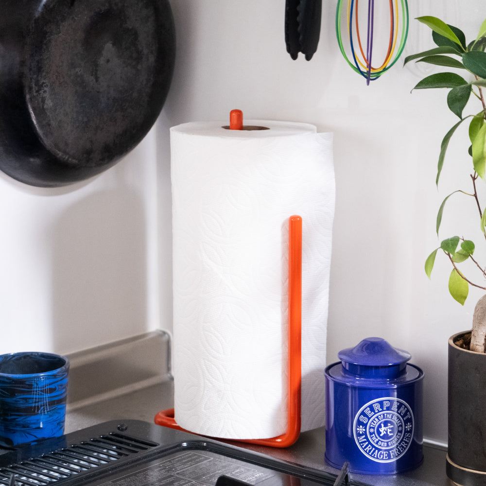 Bold Stainless Steel Paper Holder